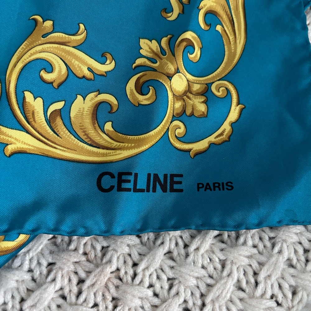 NWOT Celine Silk Scarf